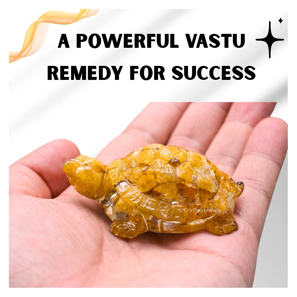 Yellow Jasper Tortoise Kachhua