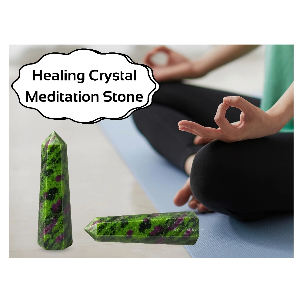 Ruby Zoisite Crystal Tower (3" to 4" inch)