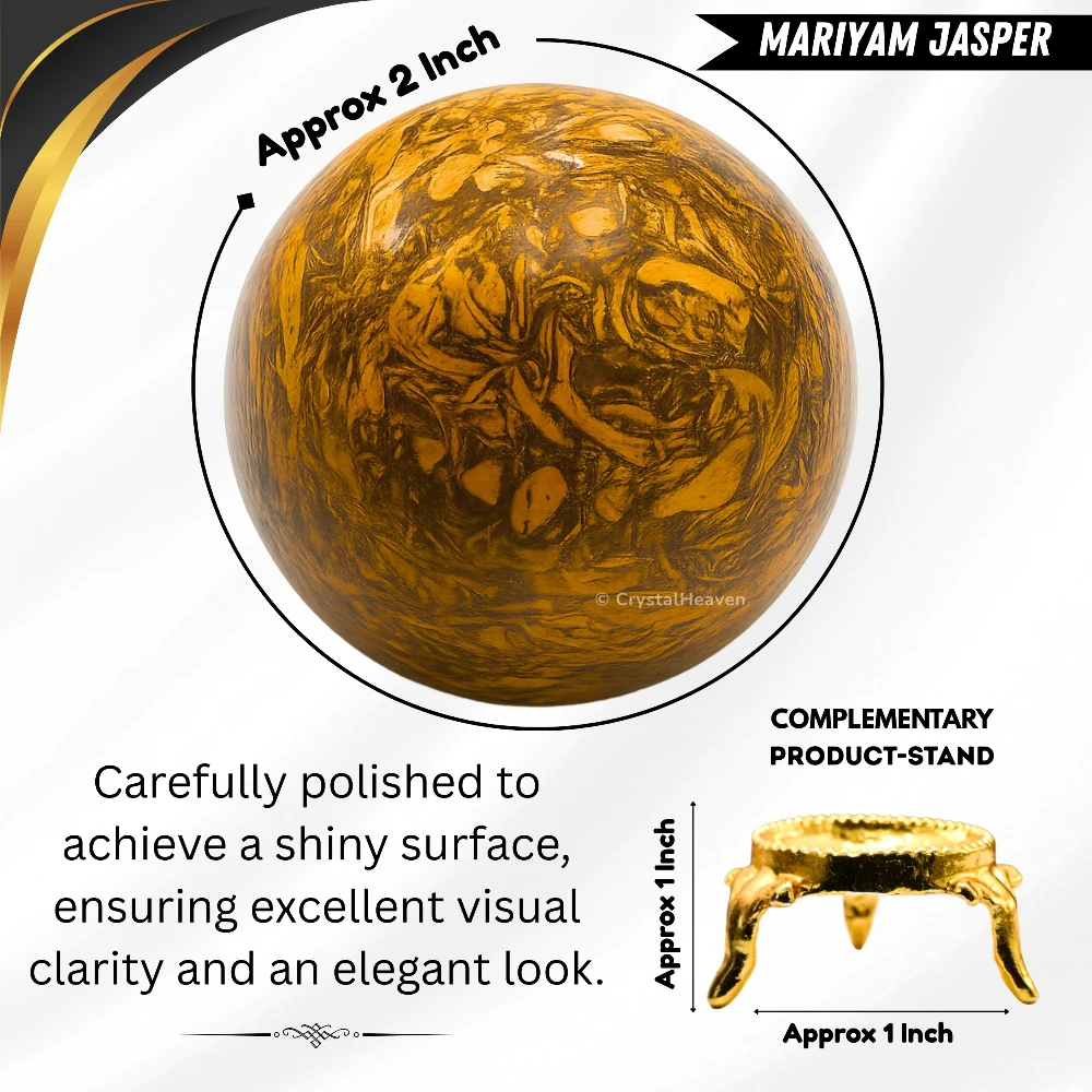 Mariyam Jasper Sphere (2 Inch)