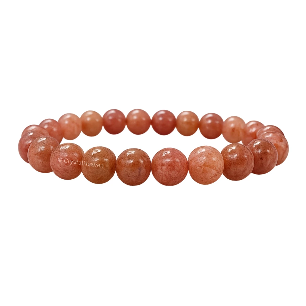 Strawberry Quartz  Bracelet (Elastic)