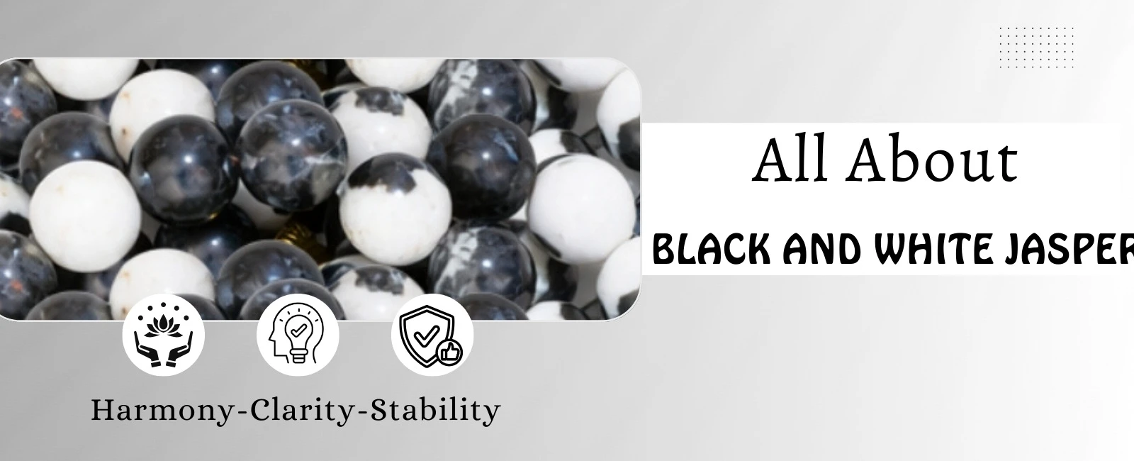 Black and White Jasper Stone: Uses, Healing Benefits, and Energy Guide