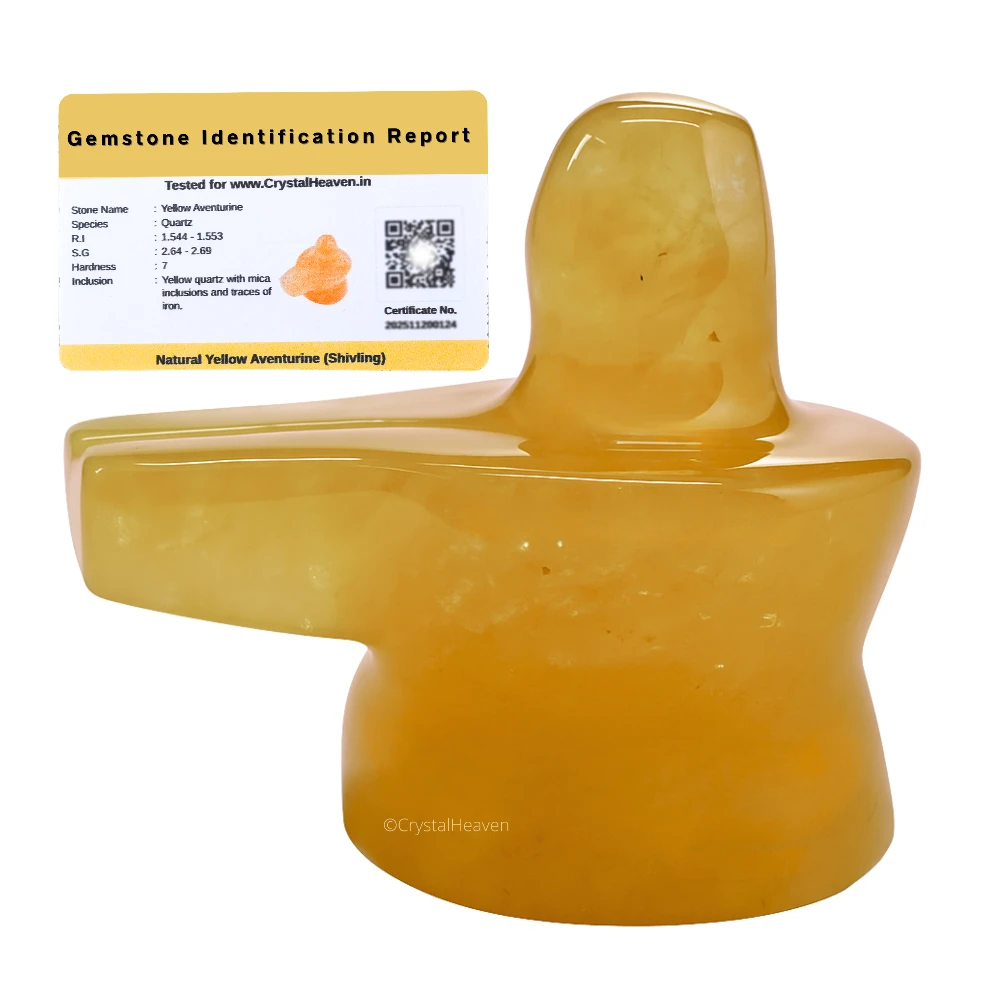 Yellow Aventurine Shivling