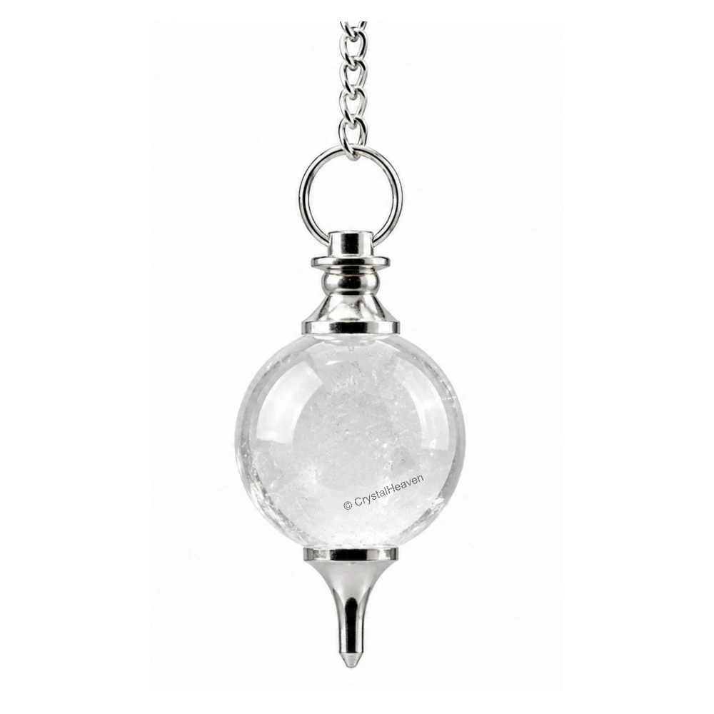 Clear Quartz Ball Pendulum