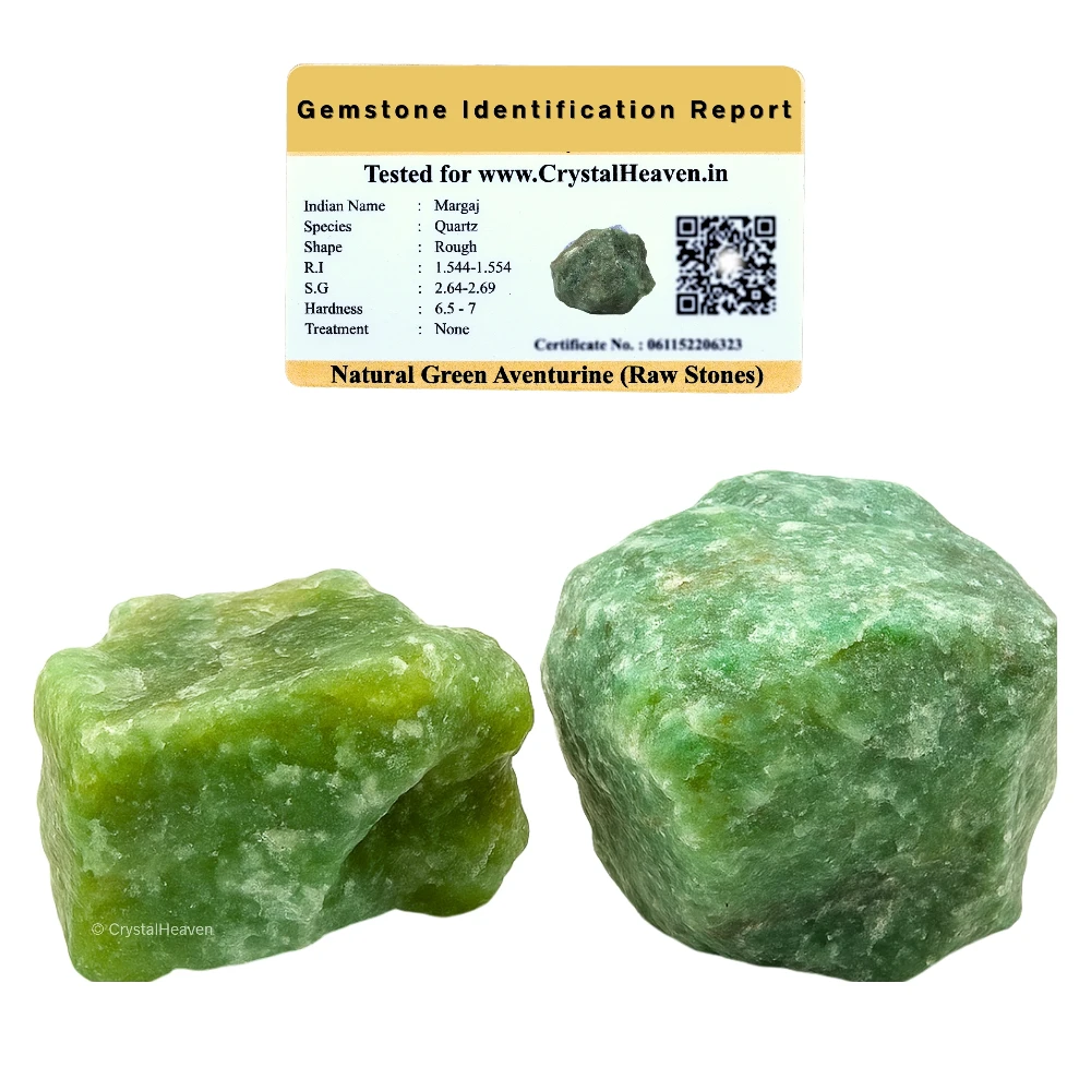 Raw Green Aventurine Crystals (1 Piece)
