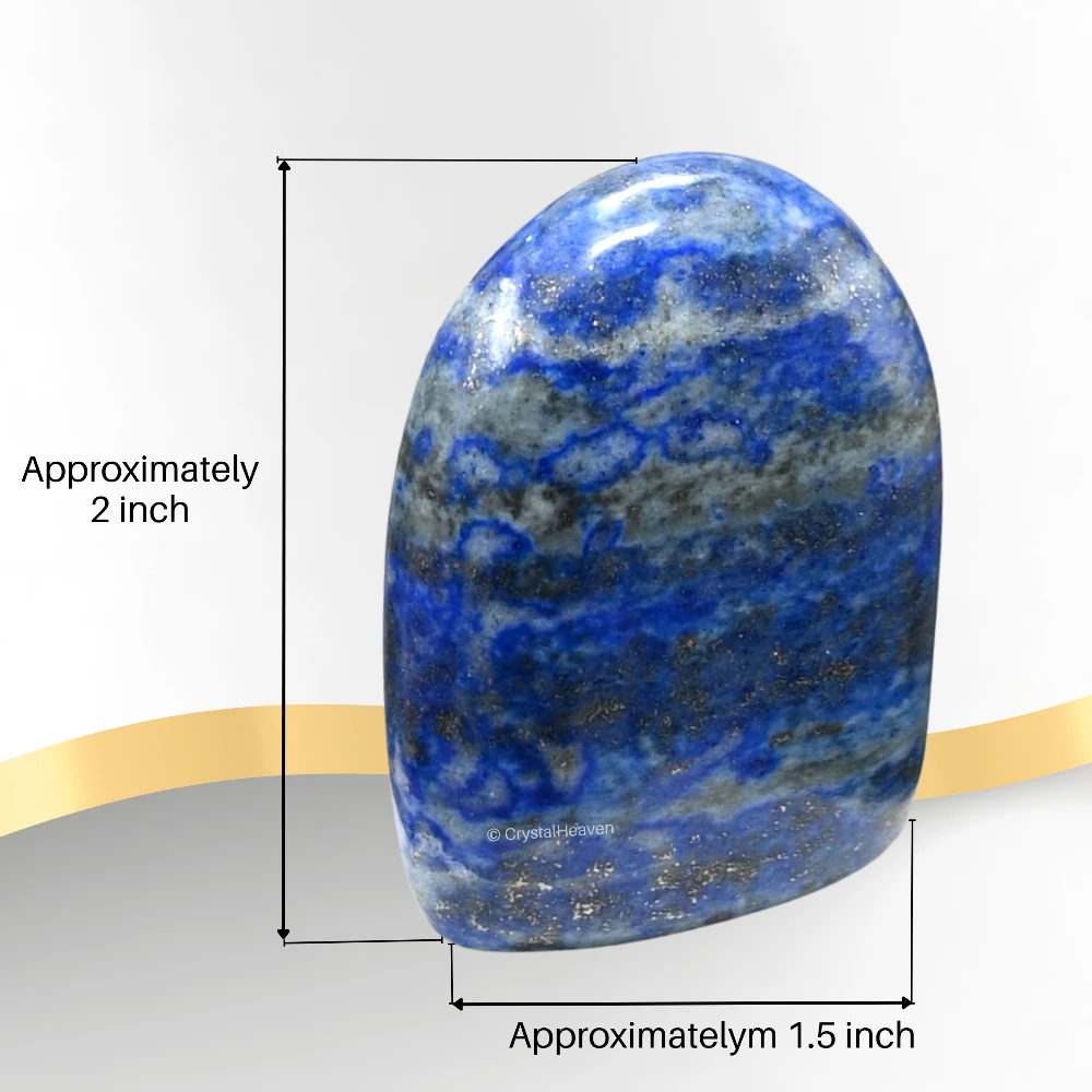 Lapis Lazuli Standing Palm Stone (Regular)