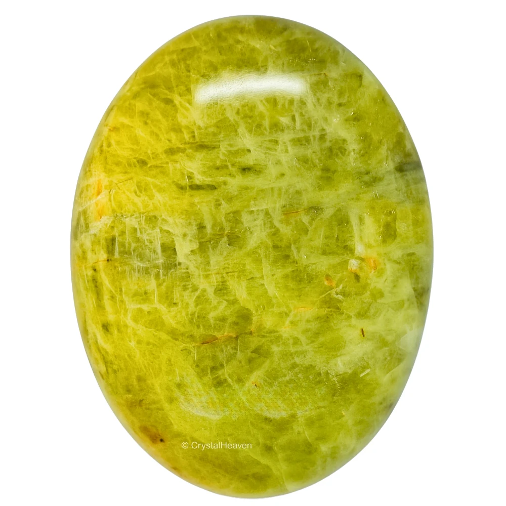 Yellow Aquamarine Palm Stone