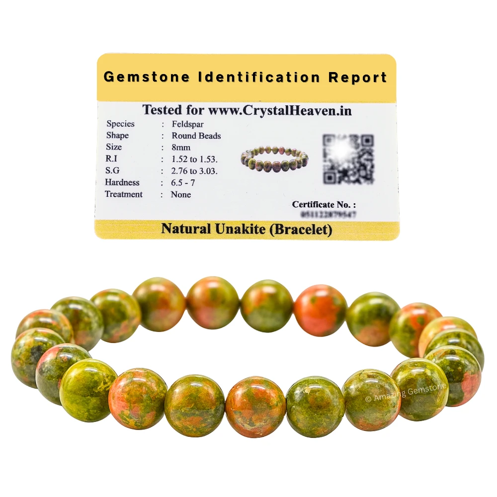 Unakite Bracelet (Elastic)