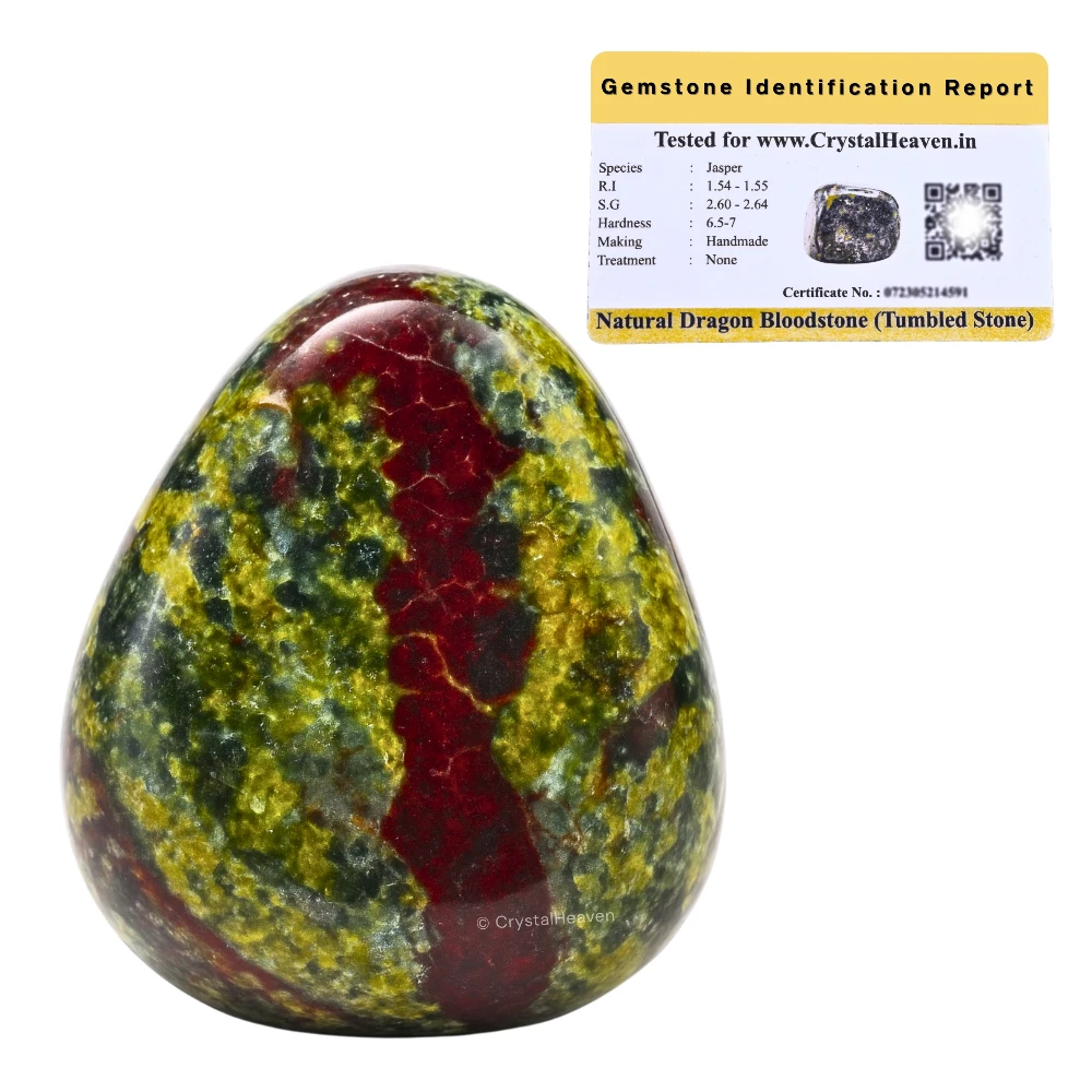 Tumbled Dragon Bloodstone Stones (30 Gram)