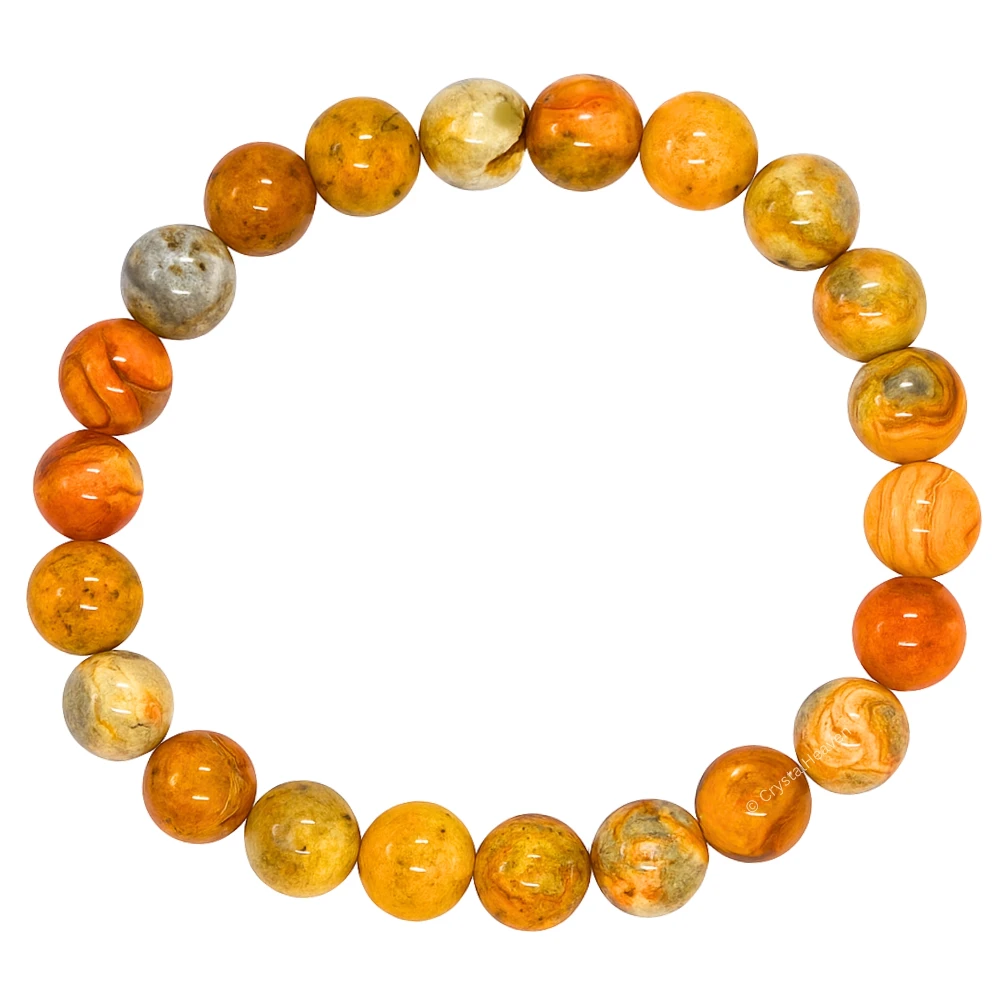 Crazy Lace Agate Bracelet (Elastic)
