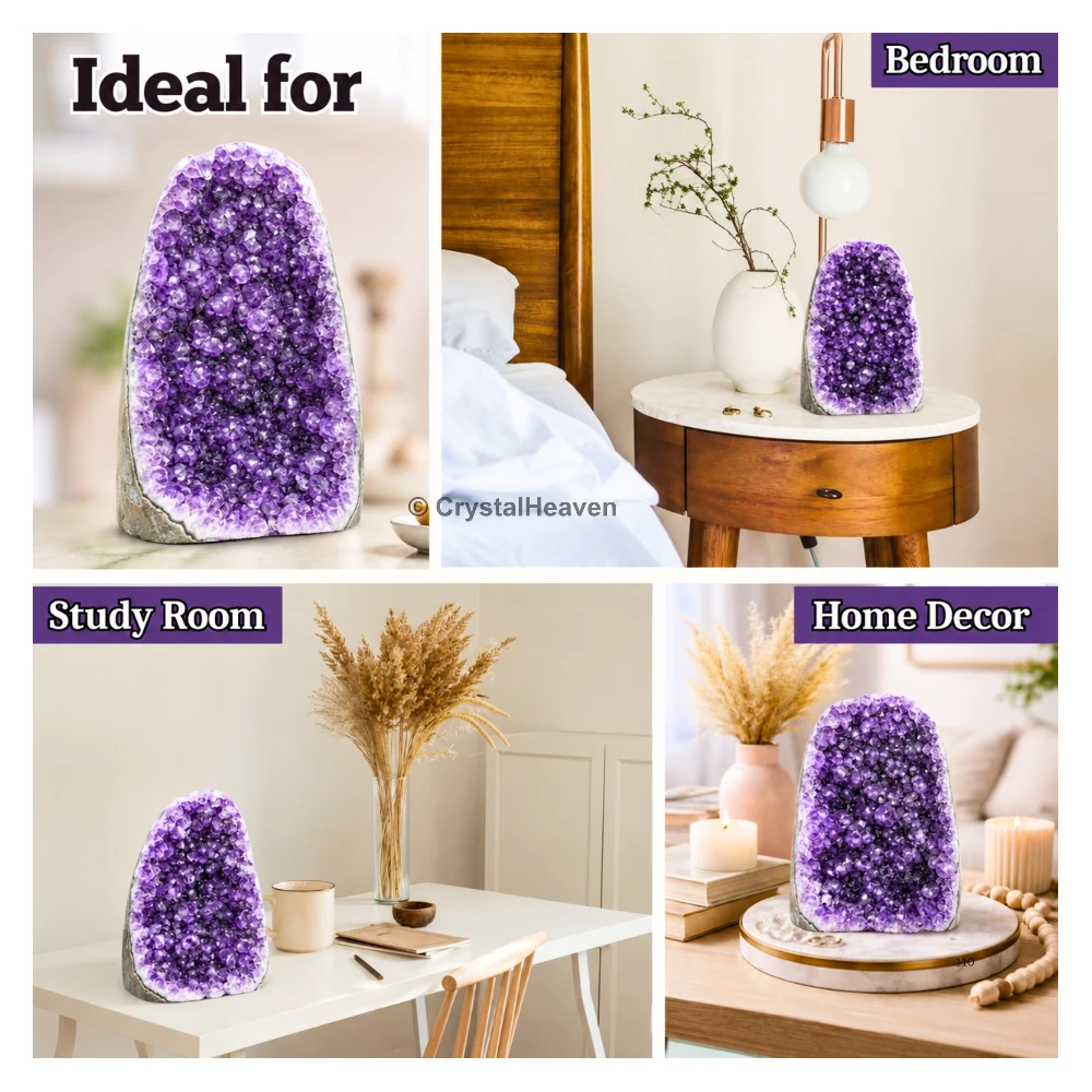 Amethyst Cluster (3 to 4 KG)