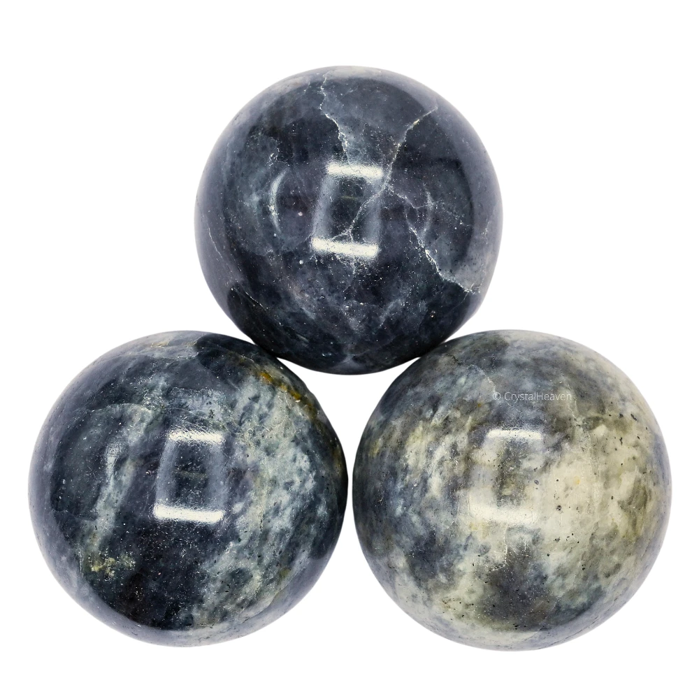 Large Iolite Sphere (2.5 Inch)
