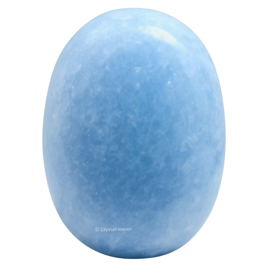 Blue Calcite Celestite Palm Stone