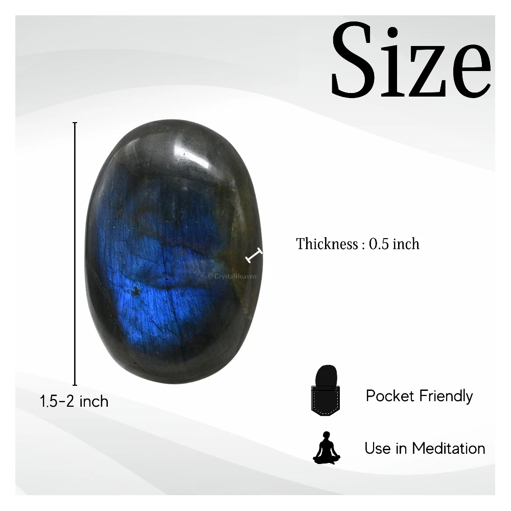 Labradorite Palm Stone (Regular)