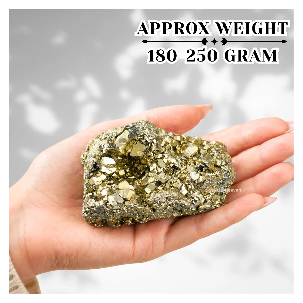 Pyrite Stone Crystal Cluster (180 to 250)
