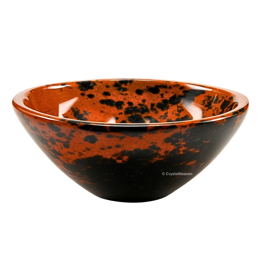 Mahogany Obsidian Crystal Bowl - 2 Inch