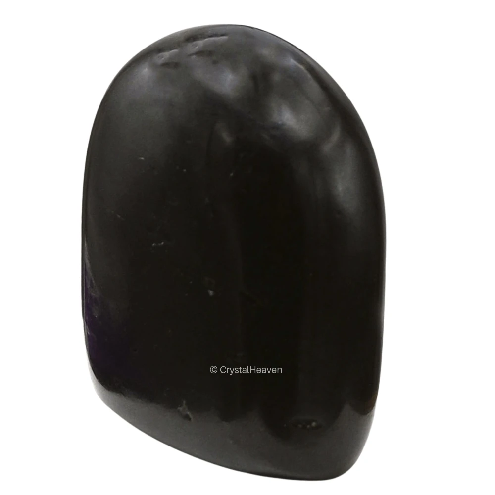 Black Tourmaline Standing Palm Stone (Regular)