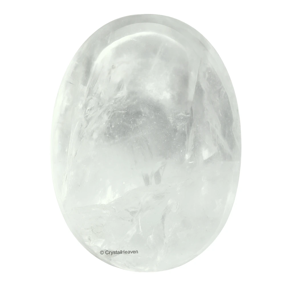 Clear Quartz Palm Stone
