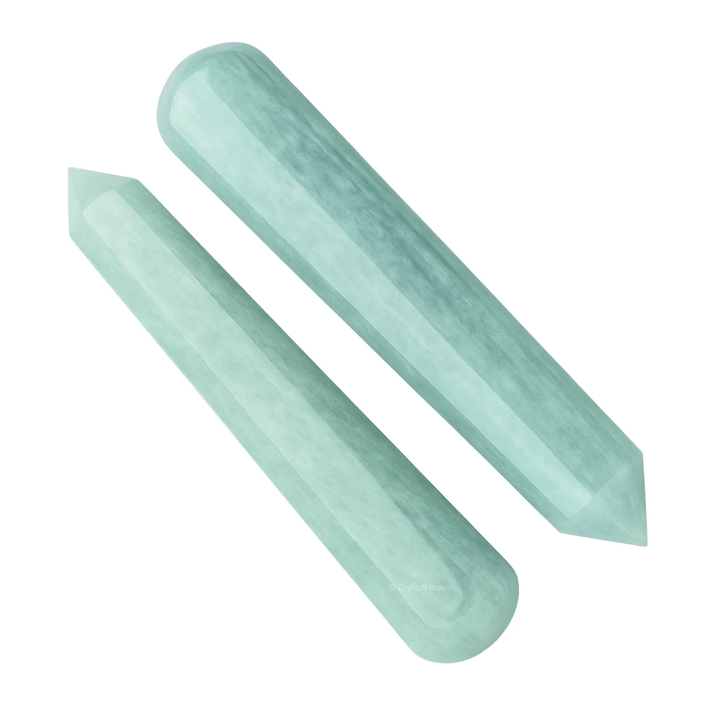 Amazonite Wand (Faceted)