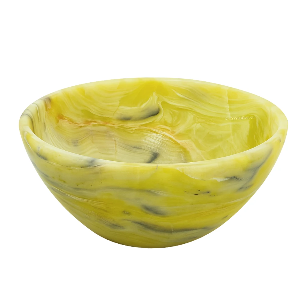 Serpentine Crystal Bowl - 3 Inch