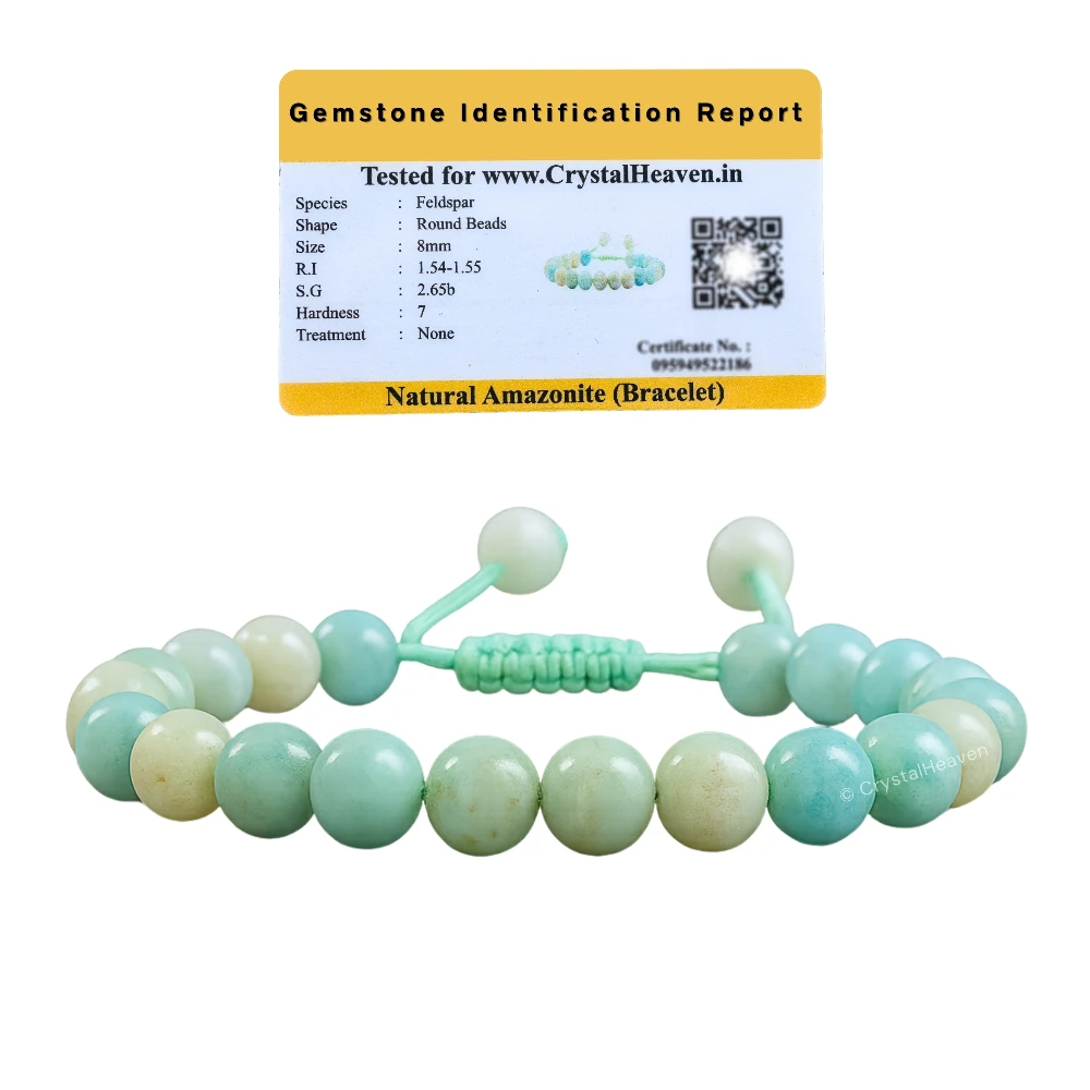 Premium Amazonite Bracelet (Adjustable)
