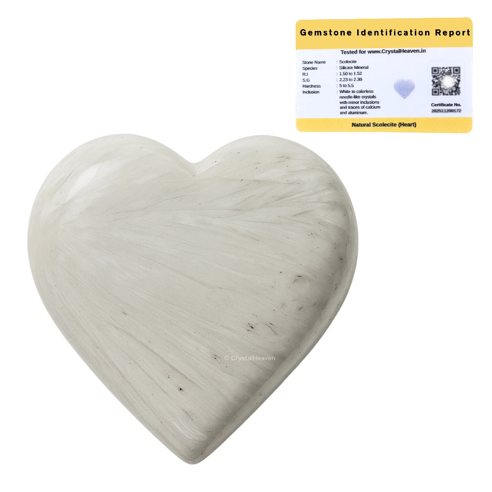 Scolecite Heart