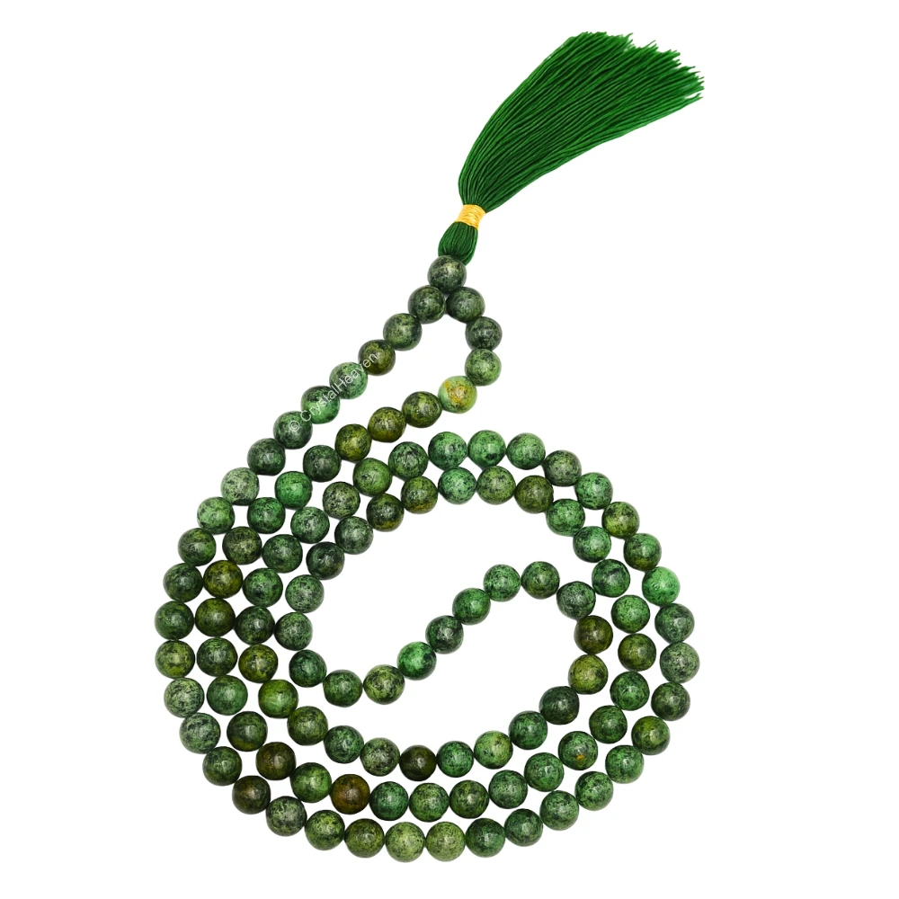 African Turquoise Japa Mala