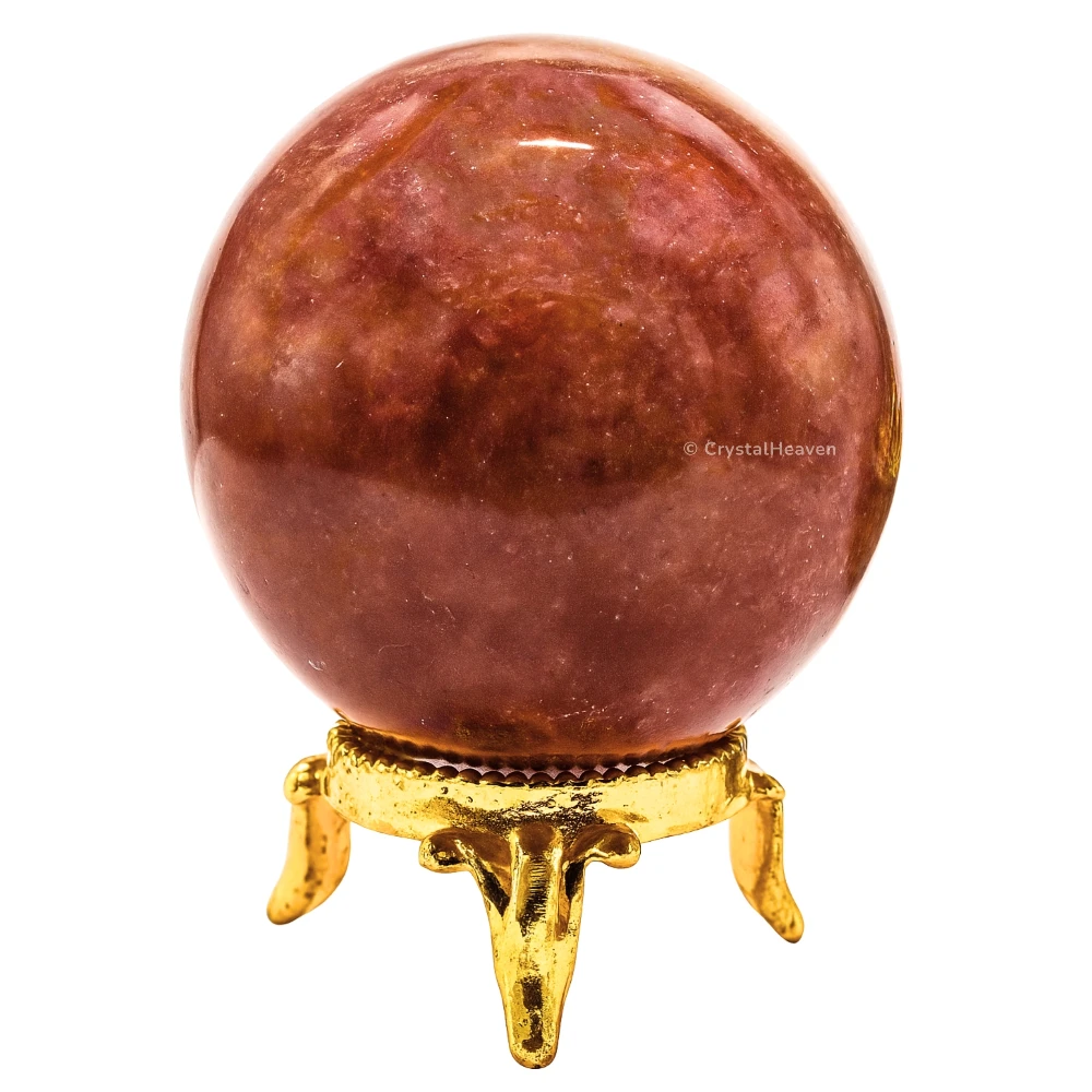 Strawberry Quartz Sphere (2 Inch)
