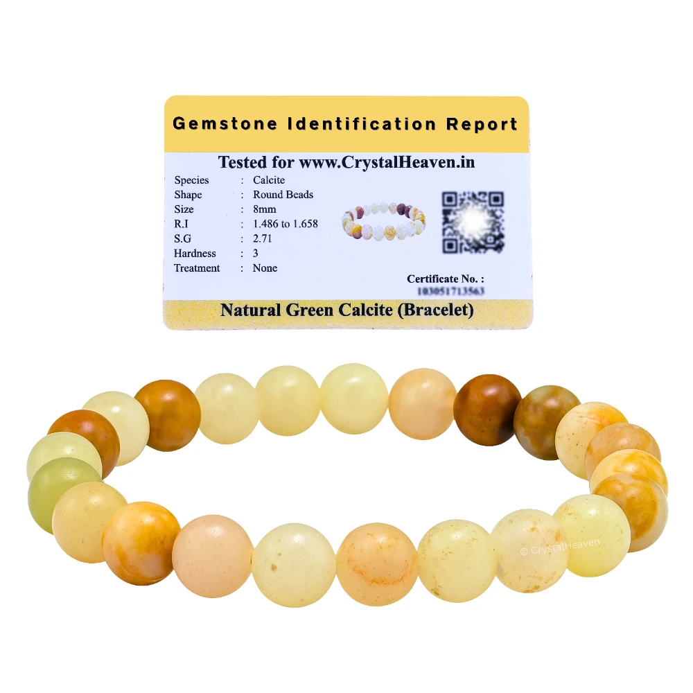 Green Calcite Bracelet (Elastic)