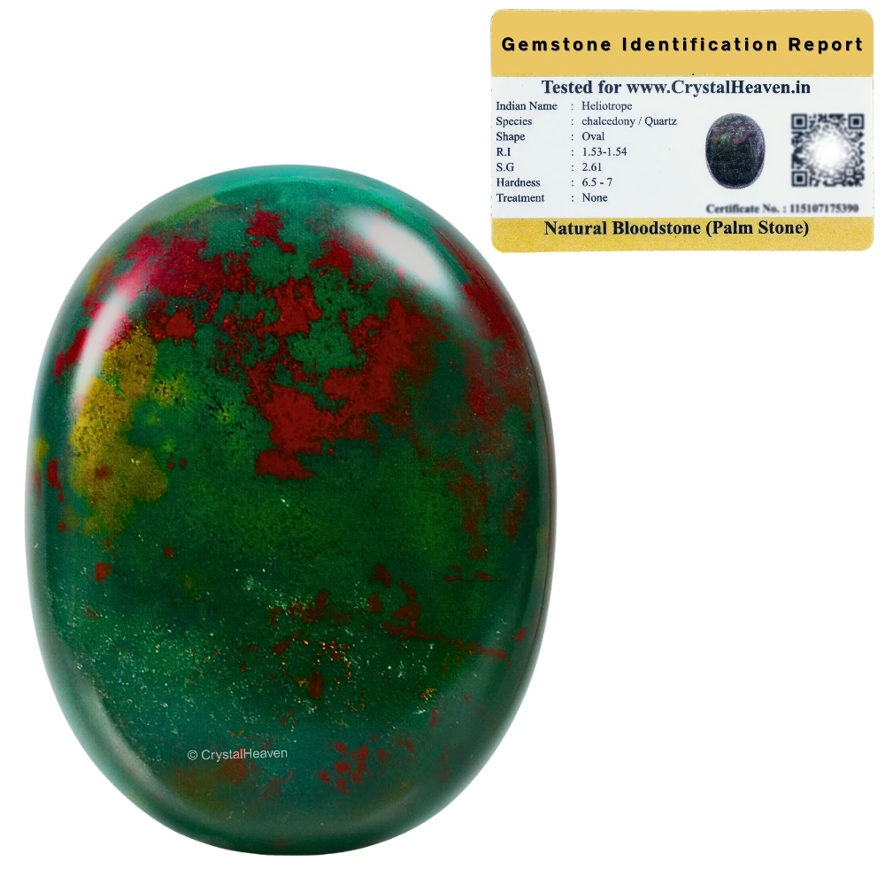 Bloodstone Palm Stone