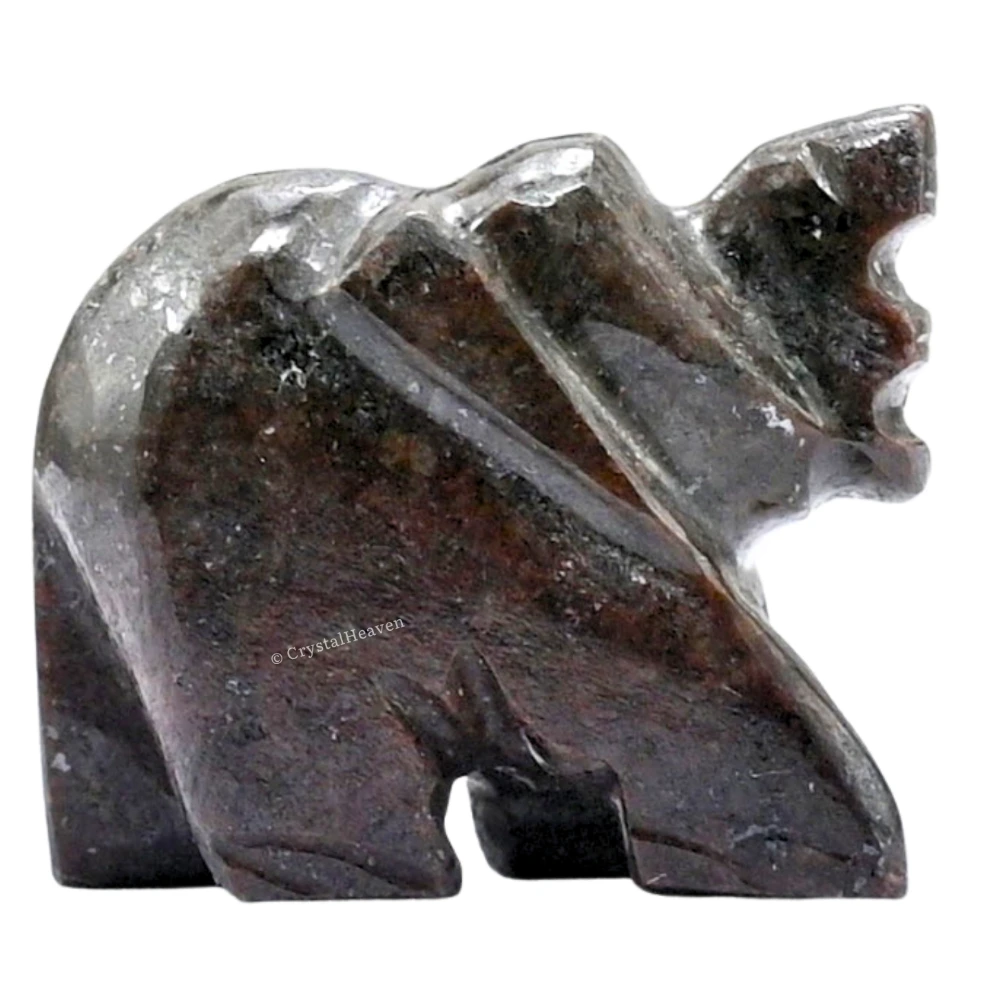 Garnet Crystal Elephant