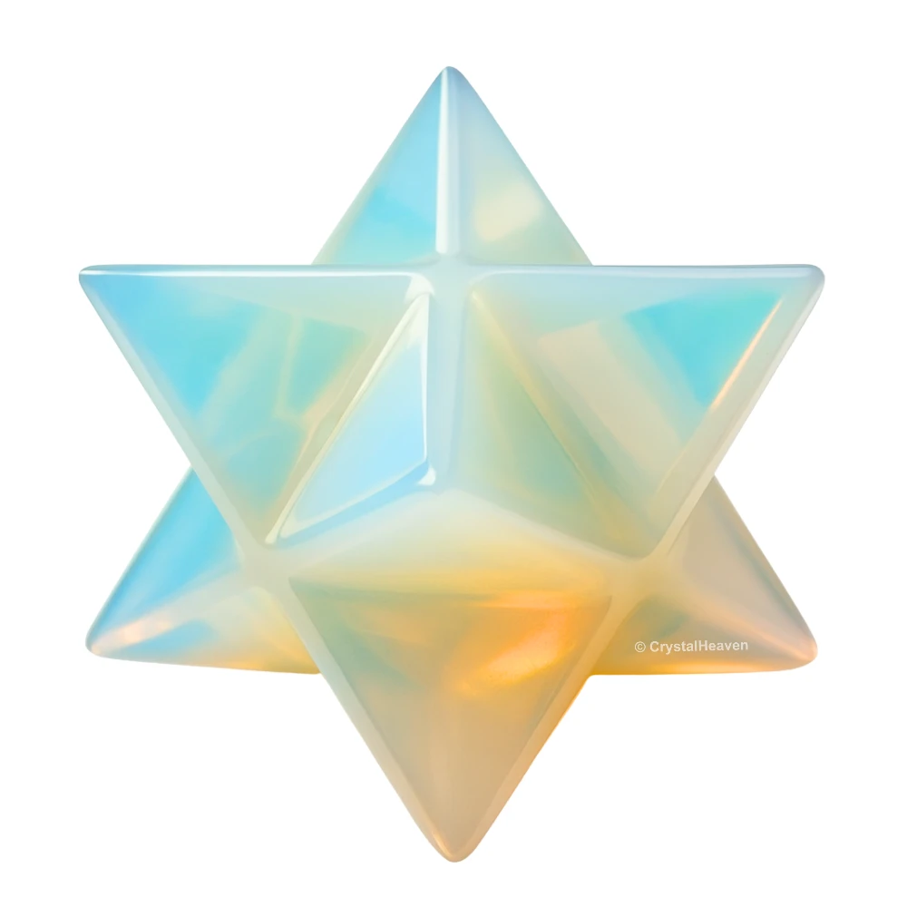 Opalite Crystal Merkaba