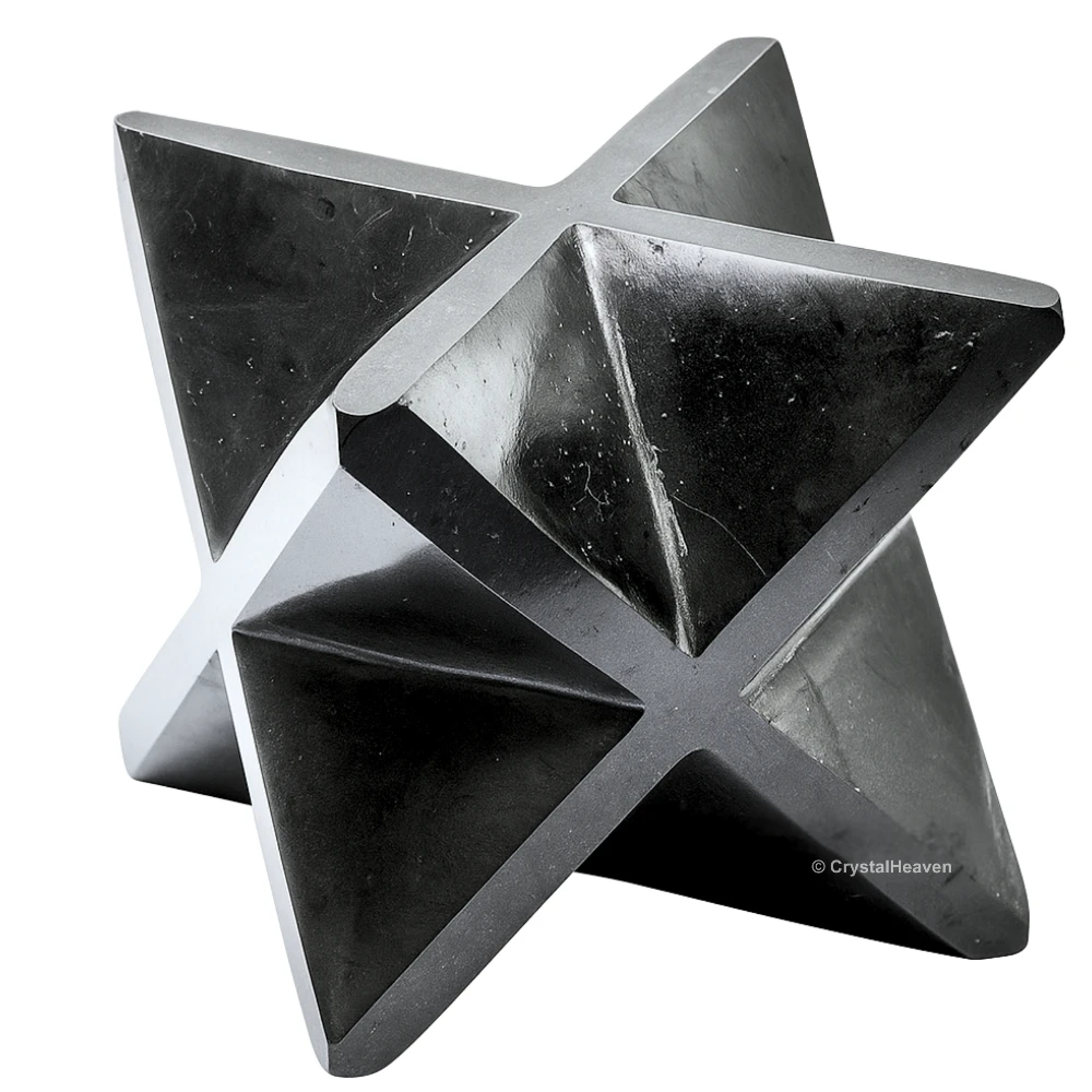 Black Tourmaline Crystal Merkaba (15-20mm)