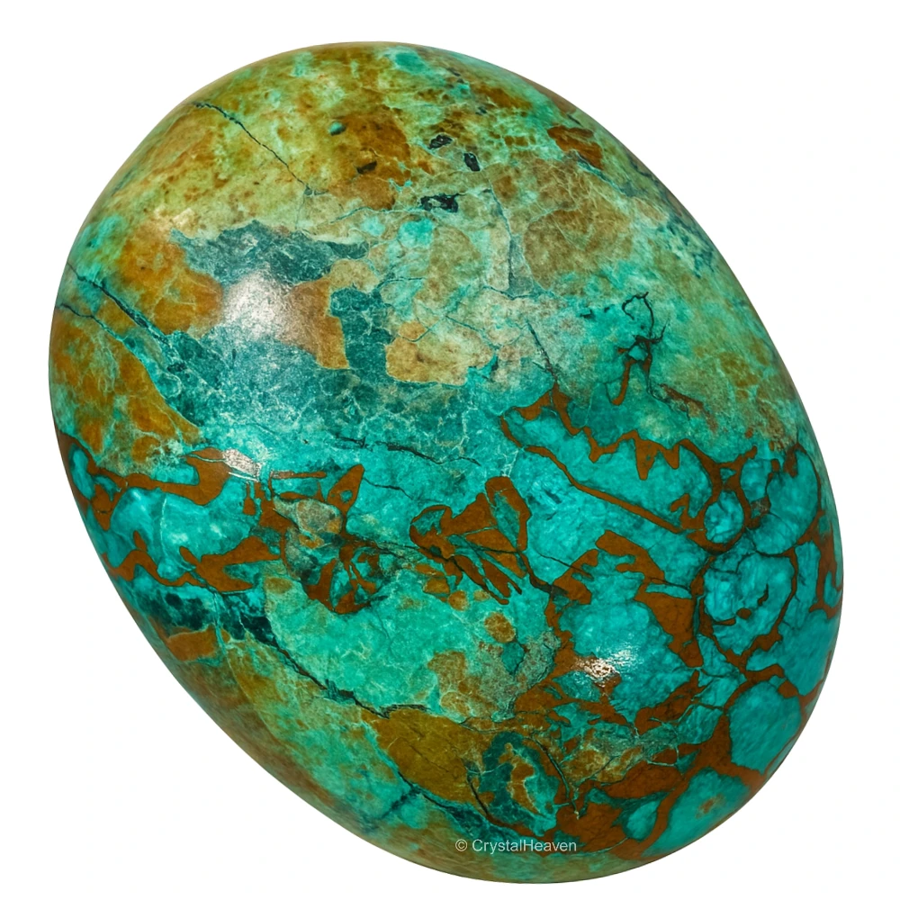 Chrysocolla Palm Stone