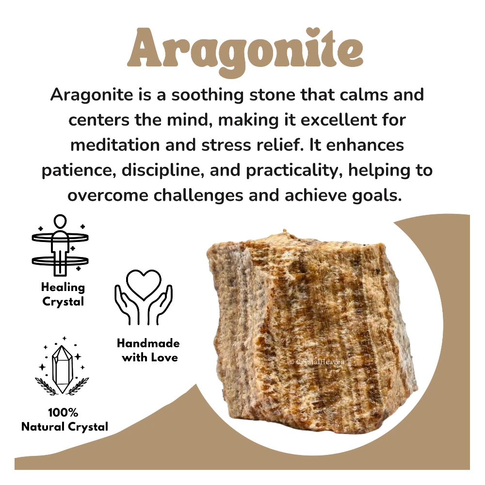 Raw Aragonite Crystals (1 Piece)