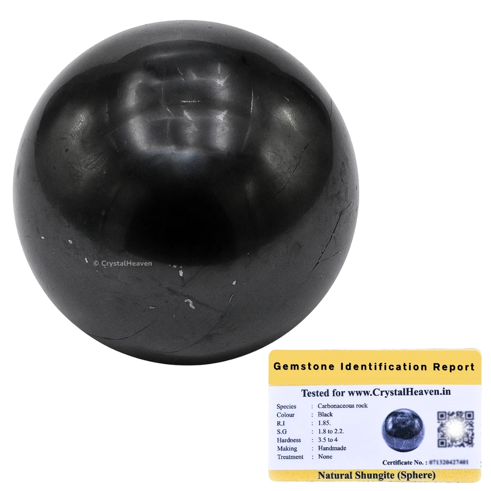 Shungite Sphere (1.5 Inch)