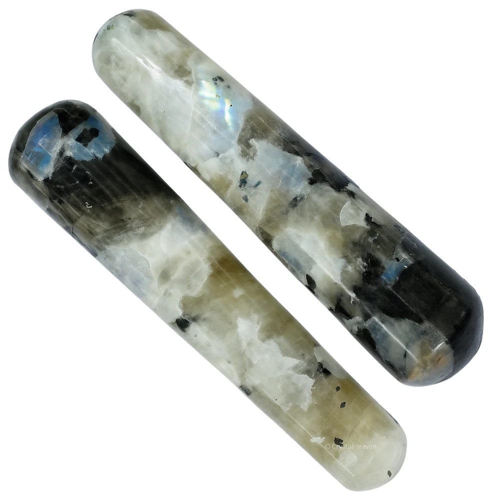 Rainbow Moonstone Wand