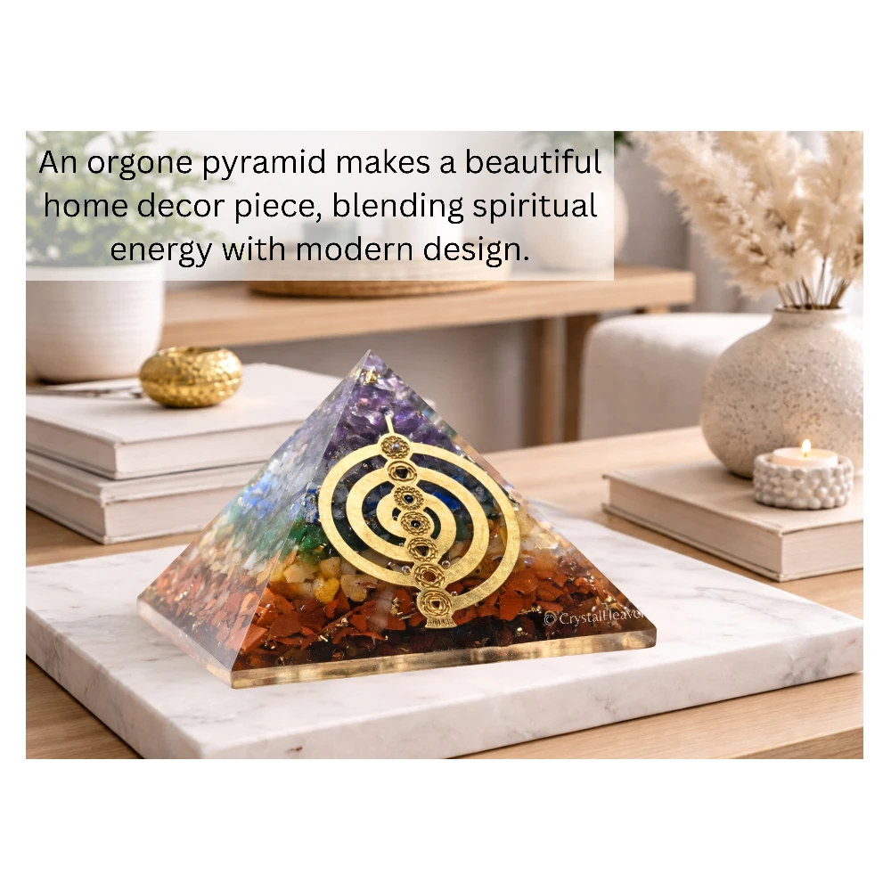 7 Chakra Orgone Pyramid (Chakra Reiki)