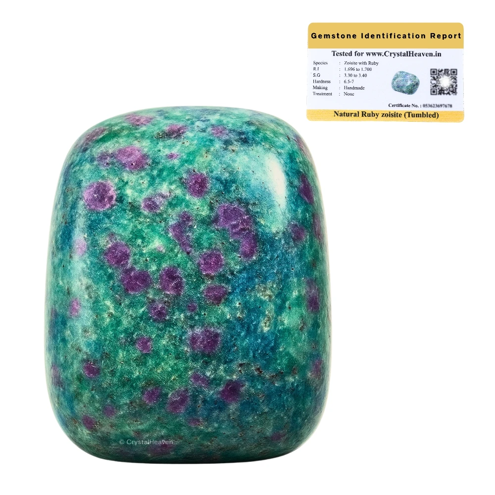 Tumbled Ruby Fuchsite Stones (30 Gram)