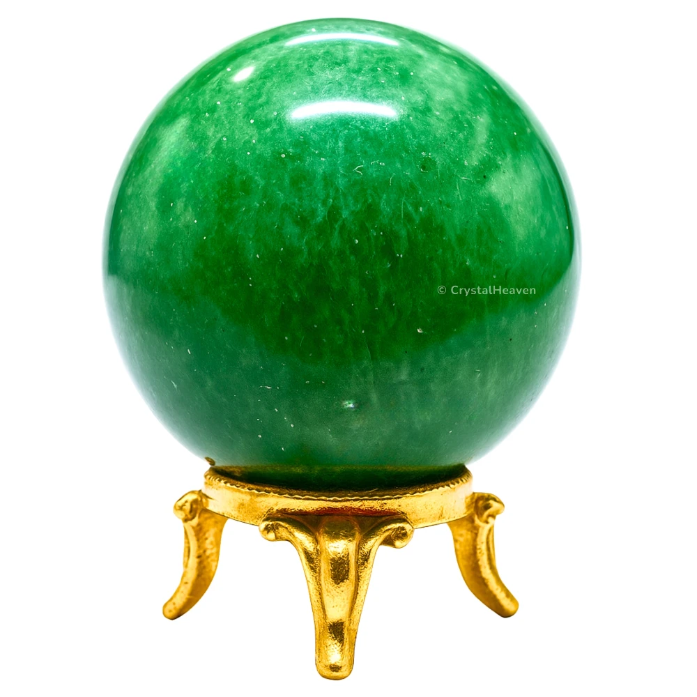 Green Strawberry Quartz Sphere (1.5 Inch)