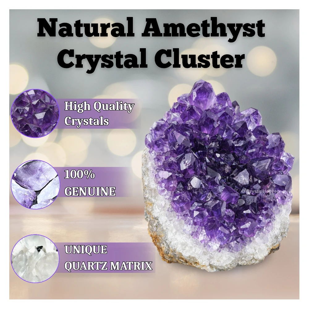 Amethyst Cluster (20 to 50 Gram)