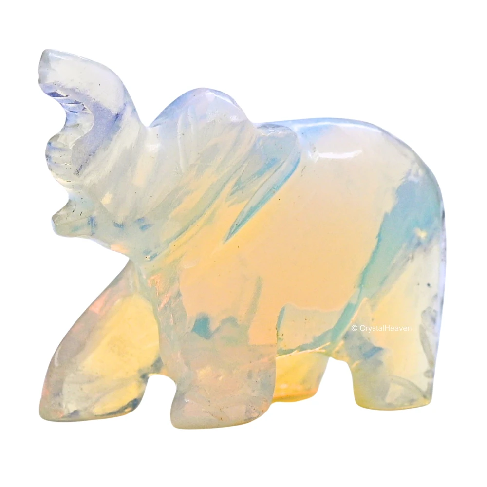 Opalite Crystal Elephant