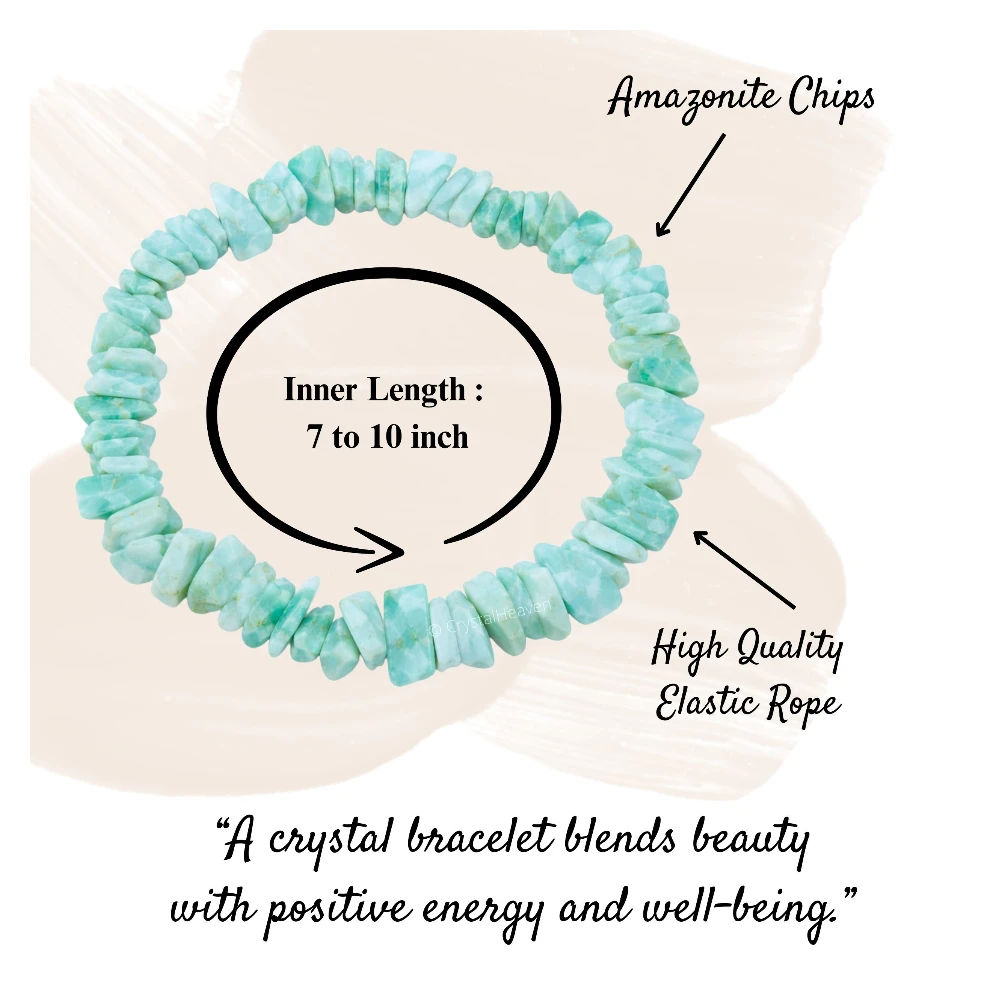 Amazonite Chips Bracelet