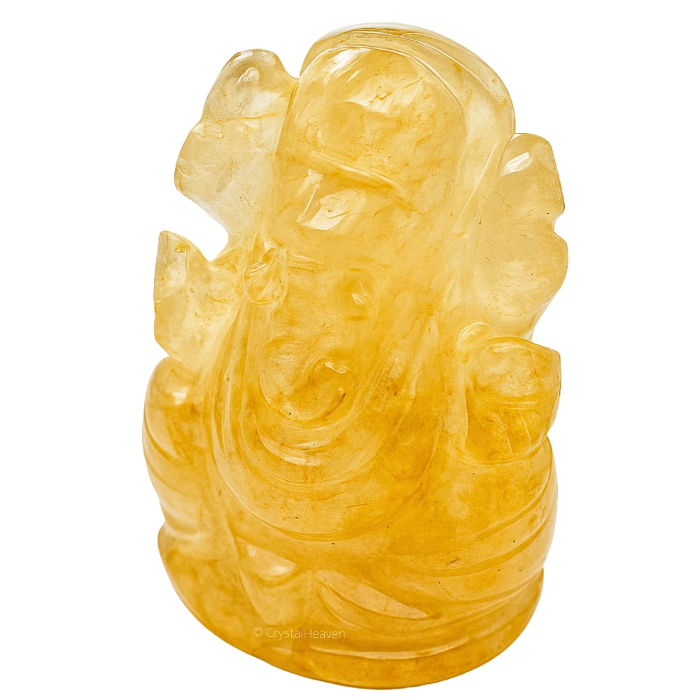 Yellow Aventurine Crystal Ganesh Ganpati
