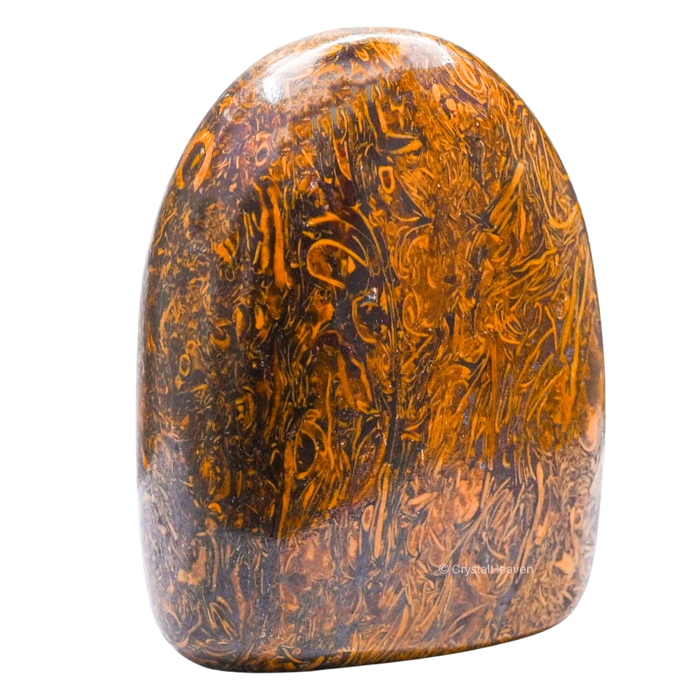 Mariyam Jasper Standing Palm Stone (Large)