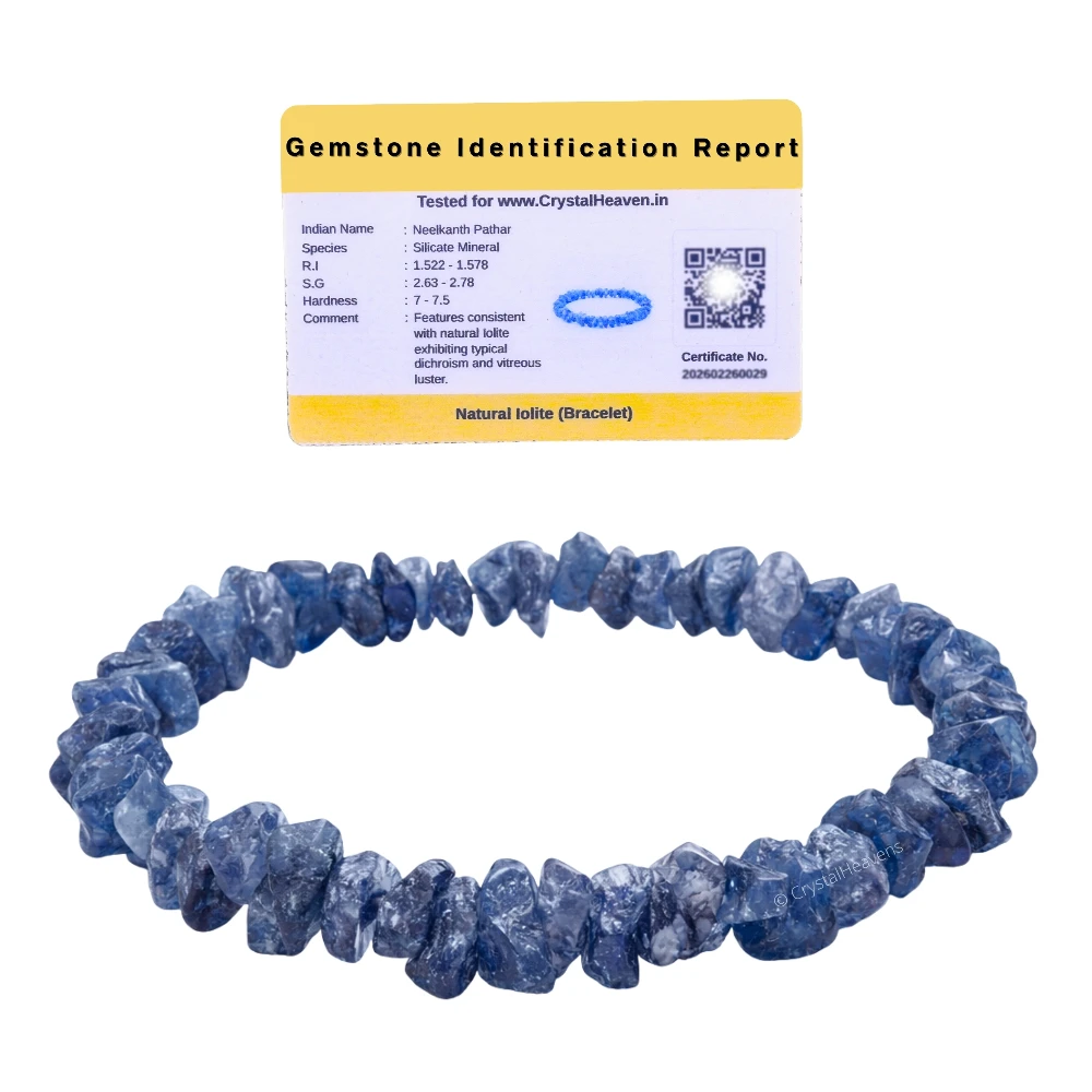 Iolite Chips Bracelet
