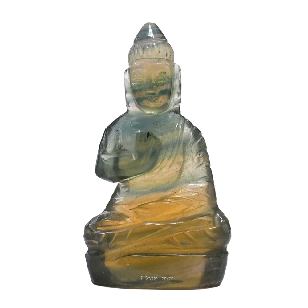 Fluorite Buddha Statue