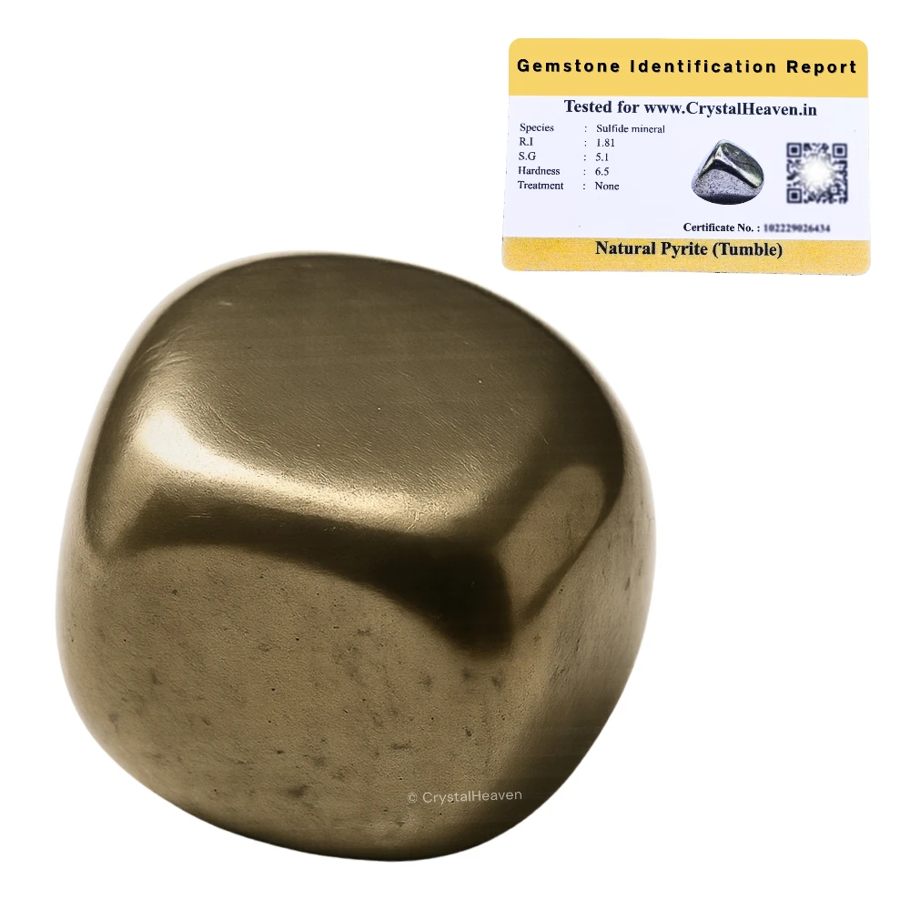 Tumbled Pyrite Stones (30 Gram)