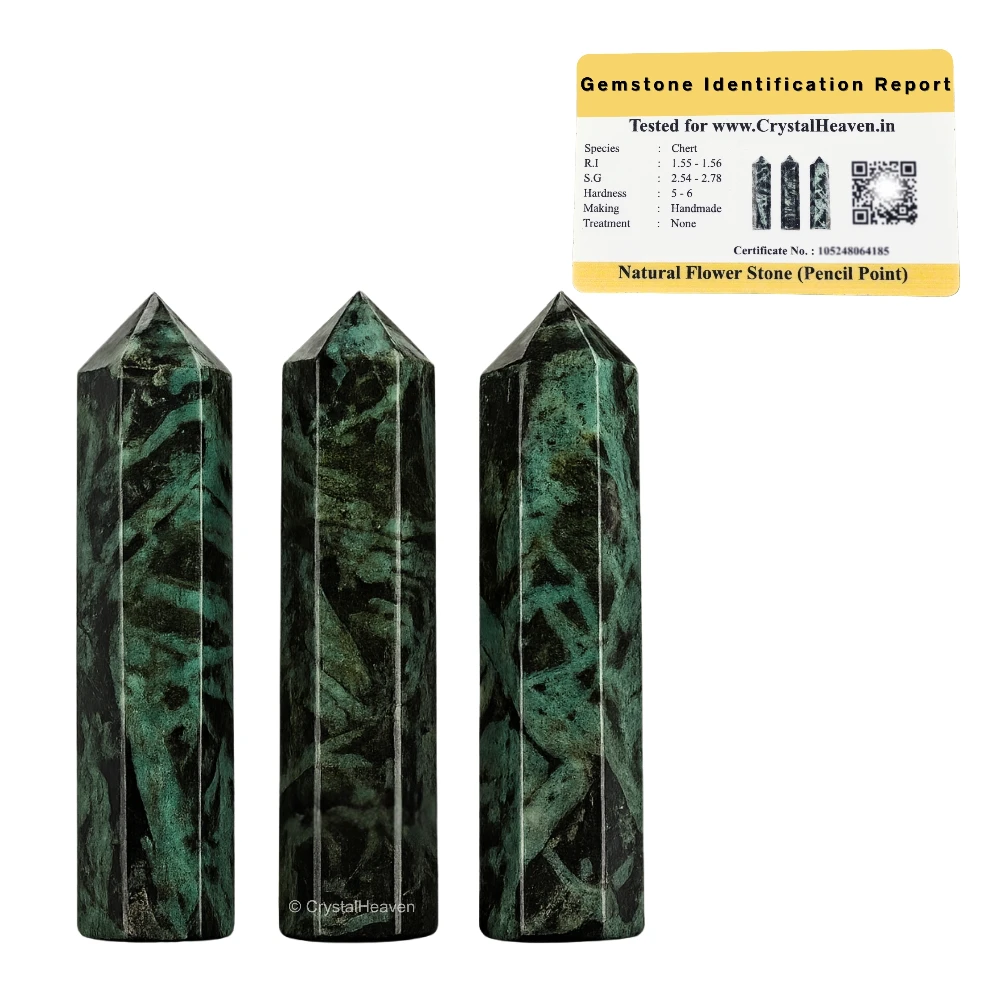 Flower Stone Pencil Points (Set of 3)