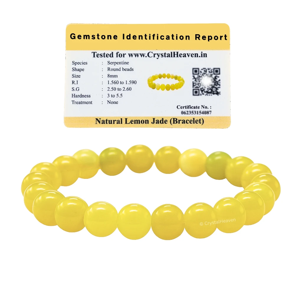 Lemon Jade Bracelet (Elastic)