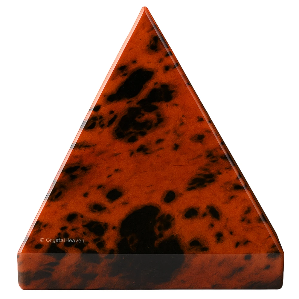 Mahogany Obsidian Pyramid (1.5 Inch)